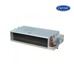 Carrier concealed duct air conditioner, 18,000 BTU, complete - 1.5 tons - cold