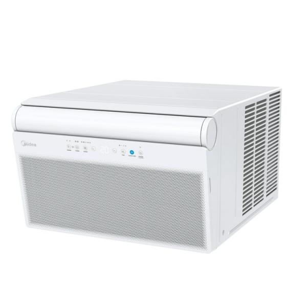 مكيف شباك انفرتر ميديا سعة تبريد 20.500 وحدة (روتاري) واي فاي-تنظيف ذاتي-ريموت-4 اتجاهات